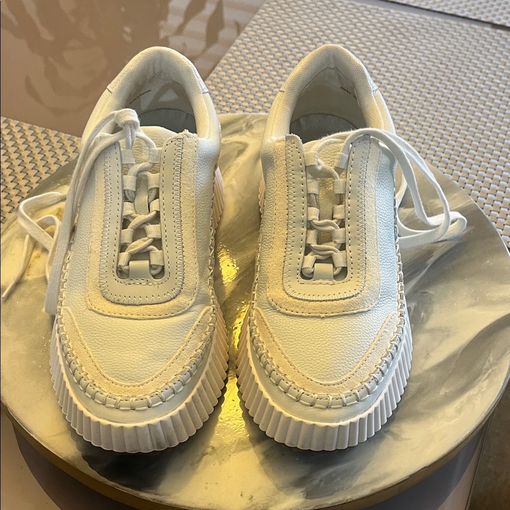 Dolce Vita White Sneakers